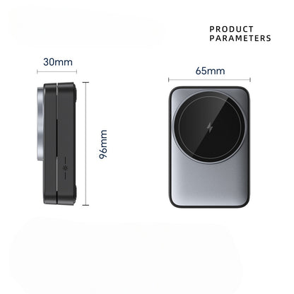 iBlockCube Foldable Magnetic 3-in-1 Wireless Charger with 15W Fast Charging – Charge Your Phone, Watch, and More in Style