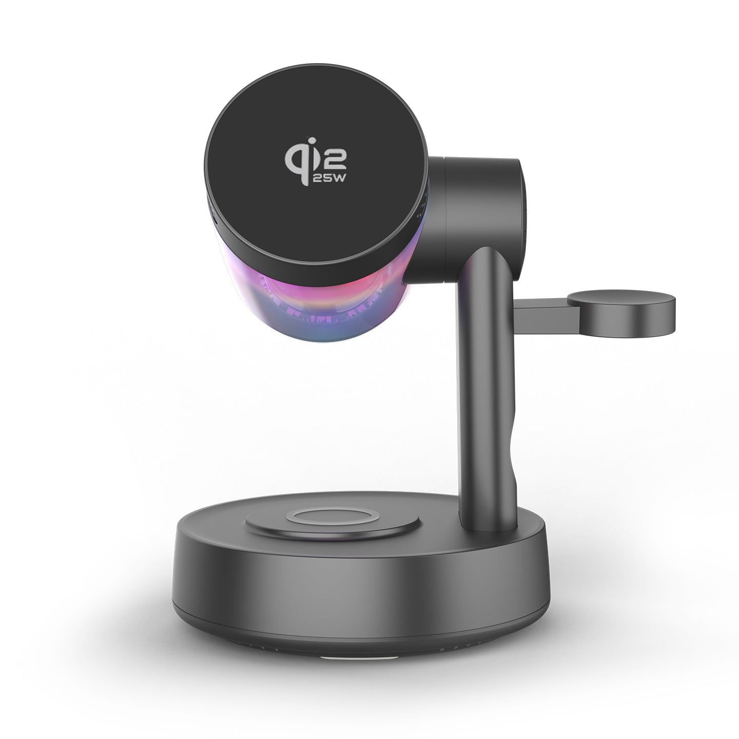 iBlockCube Qi25W 3-in-1 Wireless Charger with Built-In Speaker – 25W Magnetic Wireless Charging for iPhone and More
