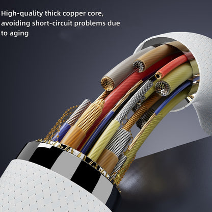 iBlockCube Apple Watch iWatch Magnetic PD Fast Charging 65W 2-in-1 Type-C Cable – Charge Your Apple Devices Efficiently