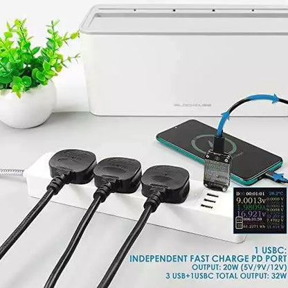 Space Optimise UK Plug Extension Lead 5m