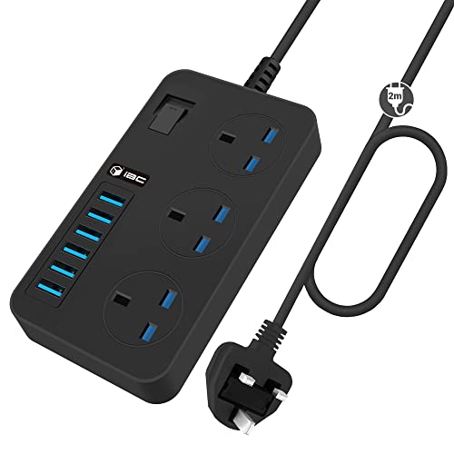 T09 UK Power Strip with USB