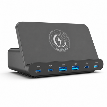 iBlockCube 160W desktop vertical portable wireless fast charger