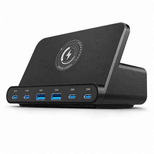 iBlockCube 160W desktop vertical portable wireless fast charger