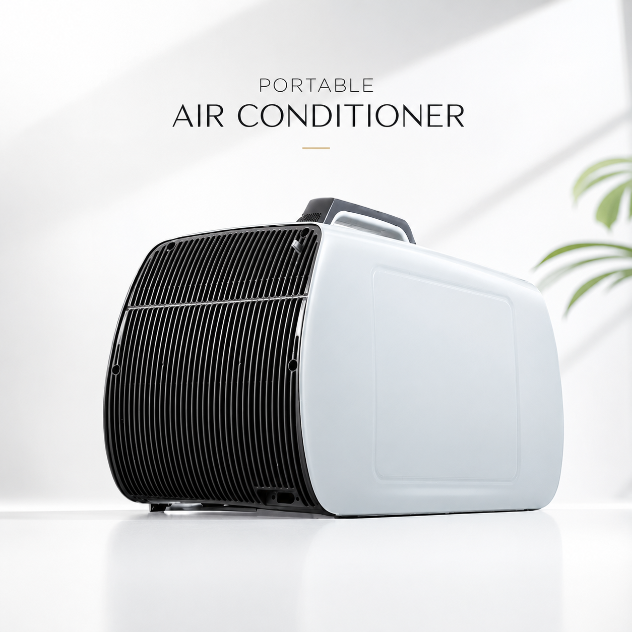 iBlockCube Portable Cooling & Heating Air Conditioner – Smart Voice Control No-Drain Mobile AC for Home & Outdoor Use