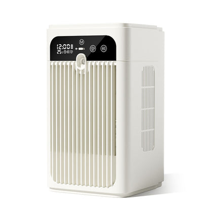 iBlockCube Portable Mini Air Cooler – Desktop Evaporative Cooling & Humidifying Fan