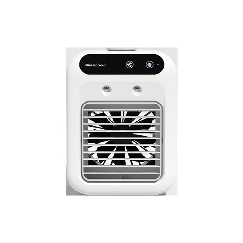 iBlockCube Portable Mini Air Cooler – Desktop Evaporative Cooling & Humidifying Fan