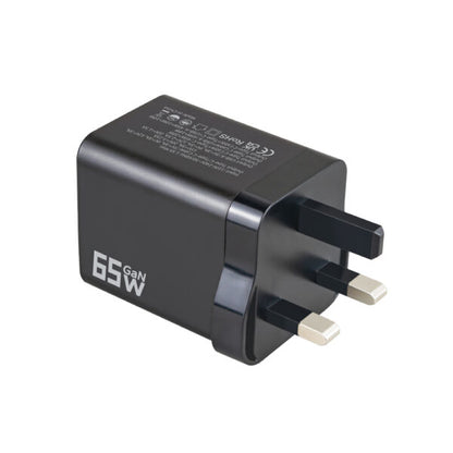 iBlockCube 65W GaN Charger with Retractable Cable – Fast Charging for iPhone 16, Smartphones and More product
